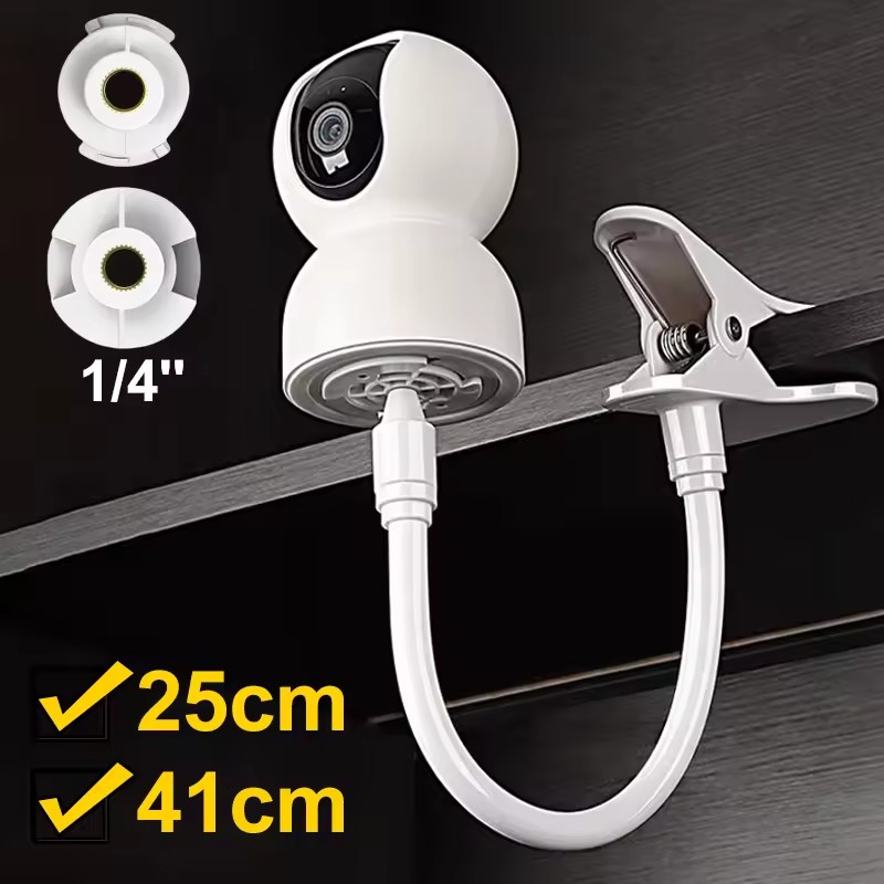 Baby Monitor Sensor - 25cm/41cm Flexible Baby Monitor Clip Punch-free