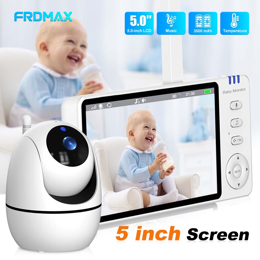 Baby Monitor Sensor - 5 Inch Video Baby Monitor Indoor