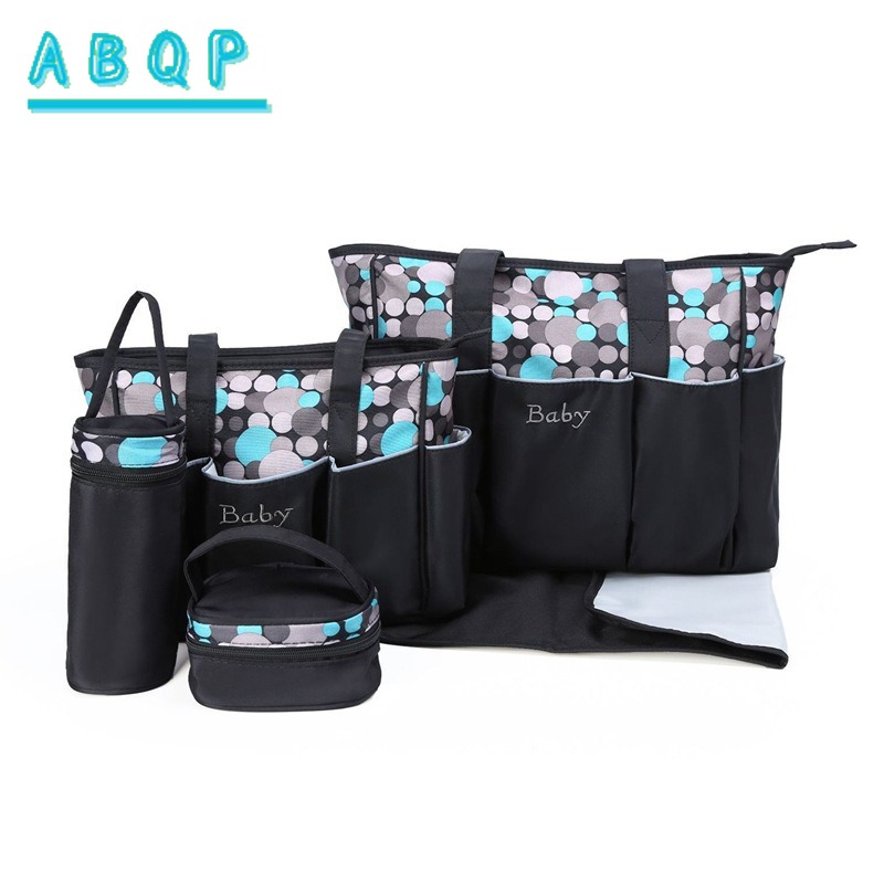 Baby Products Brands - Diaper Bag Handbag Luxury Brand 5-piece