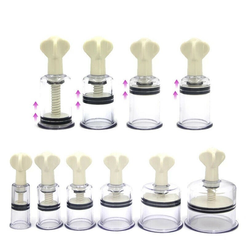 Breast Pump - 1 Pair Nipple Enlargement Sucker Suction