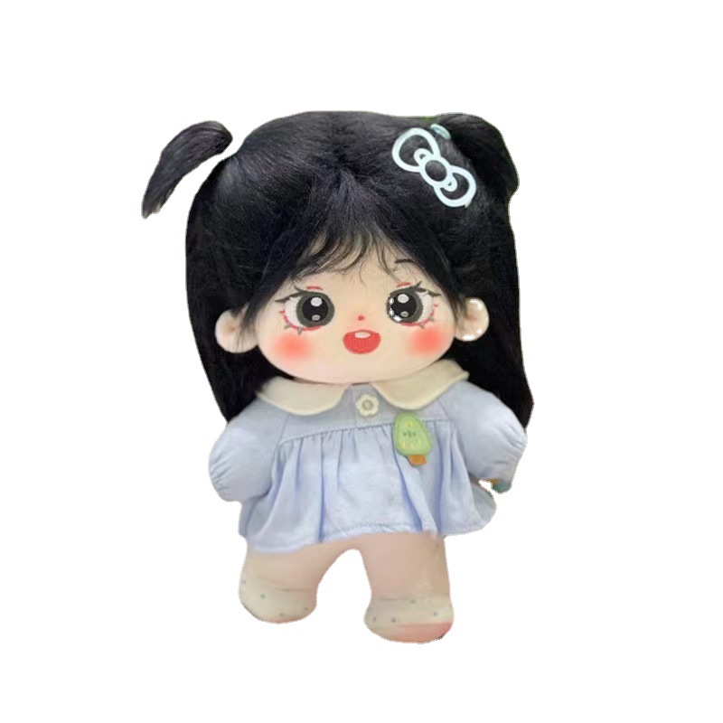 Baby Products Korea - 20cm Baby Doll with Black long