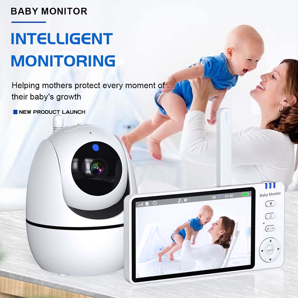 5 Inch Video Baby Monitor Indo - Baby Monitor Sensor review and price