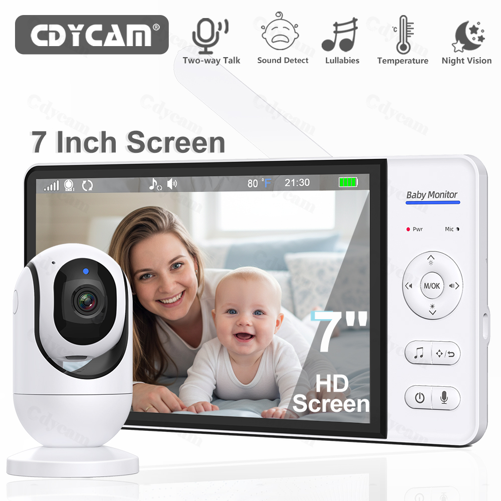 7.0'' Video Baby Monitor 720P  - Baby Monitor Sensor review and price