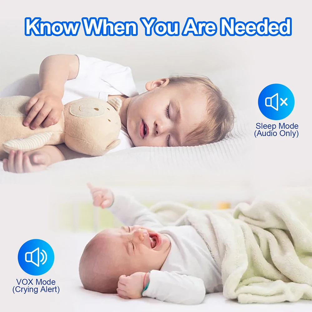7.0'' Video Baby Monitor 720P  - Baby Monitor Sensor review and price