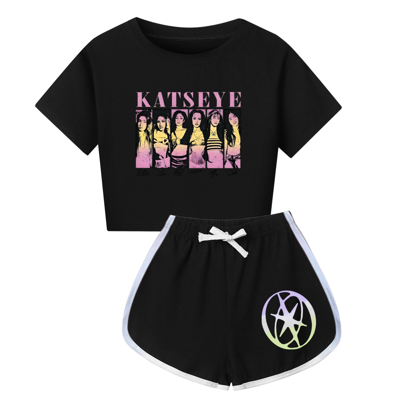 Katseye Merch Kids Tshirt Pant - Baby Products Korea review and price