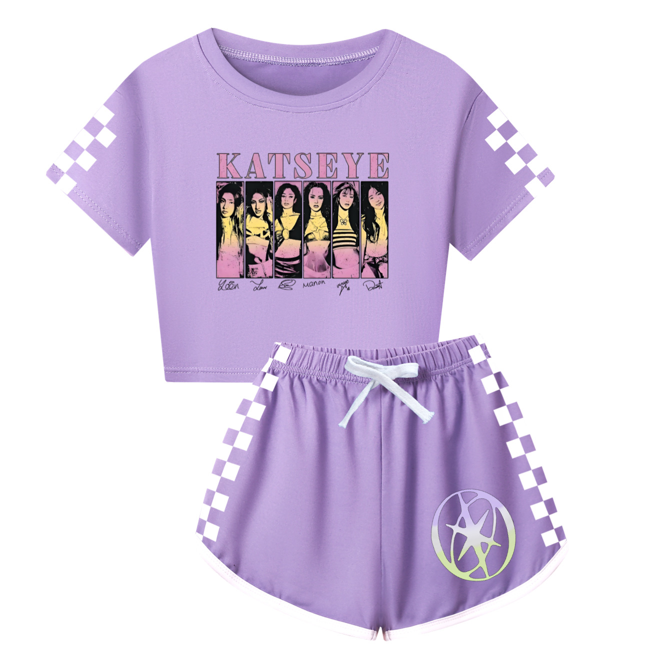 Katseye Merch Kids Tshirt Pant - Baby Products Korea review and price