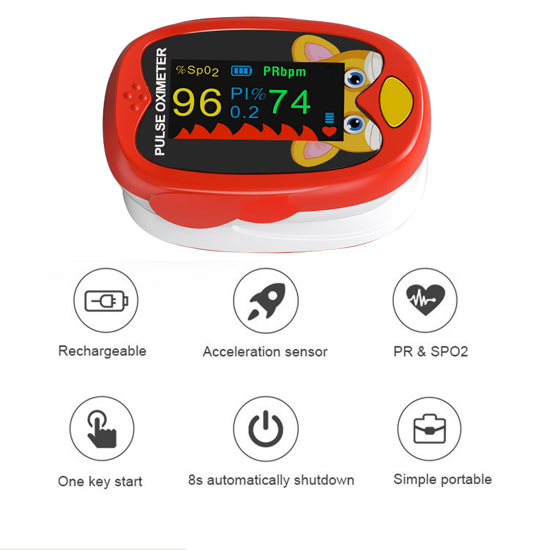 Rechargeable Finger Pulse Oxim - Baby Monitor Sensor review and price