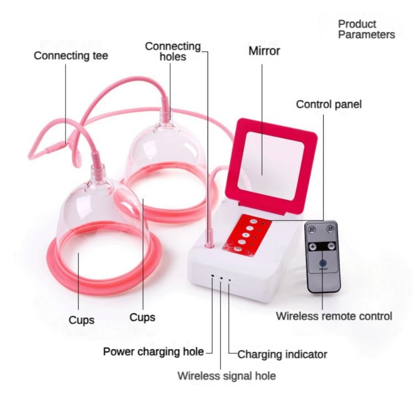 Electric Chest Massage Device  - Breast Pump review and price
