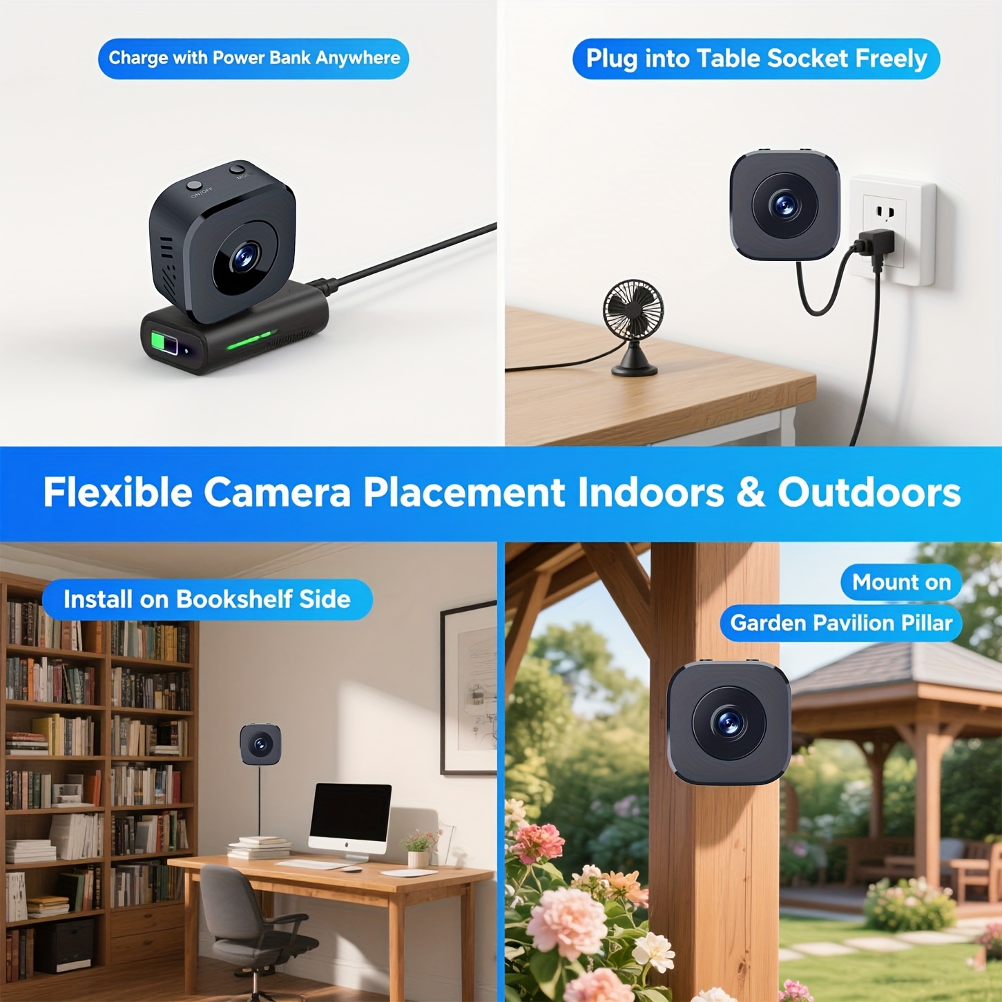 1080P HD Mini WiFi Camera Indo - Baby Monitor Sensor review and price