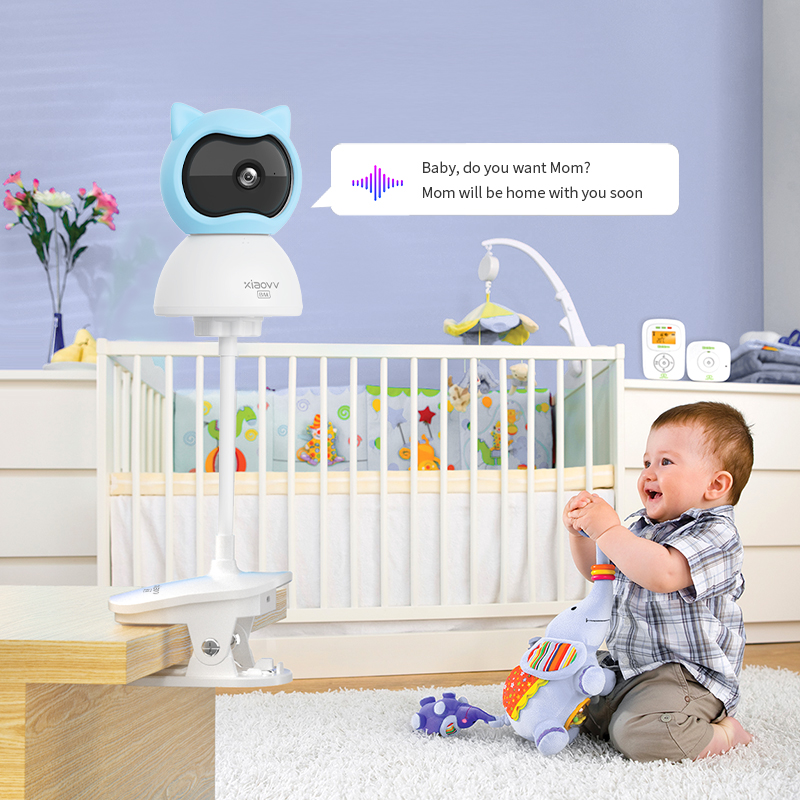 4MP WiFi xiaovv indoor Baby Mo - Baby Monitor Sensor review and price