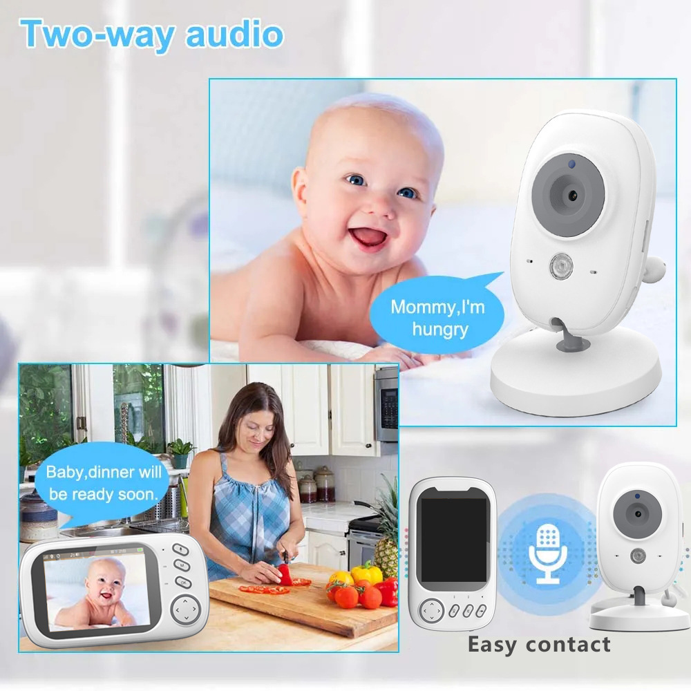 HTMCK 3.5 Inch Baby Monitor wi - Baby Monitor Sensor review and price