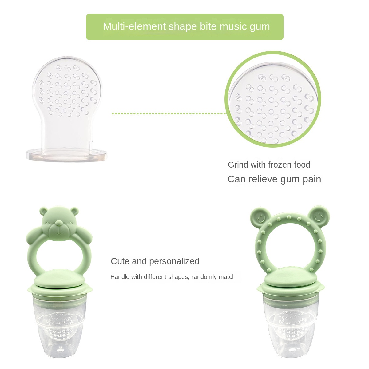 Food Grade Silicone Baby Teeth - Baby Products Combo review and price