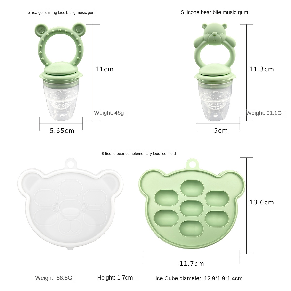 Food Grade Silicone Baby Teeth - Baby Products Combo review and price